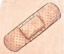 Icono tarjeta Heridas y hemorragias